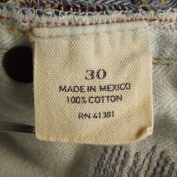 RALPH LAUREN POLO Skirt, 30, Denim Mini, Pockets, Distressed, Cutoff, Zipper fly - Picture 11 of 11